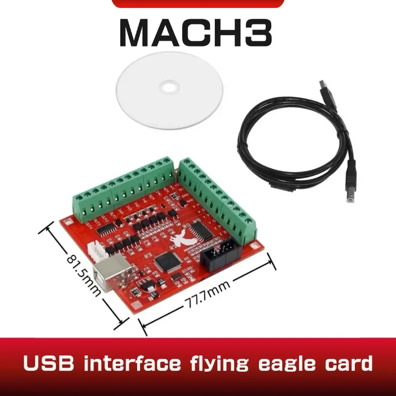 Mach3 Usb Cnc Controller 4 Axis 100Khz - 1개입 MACH3 CNC USB 100kHz 브레이크아웃